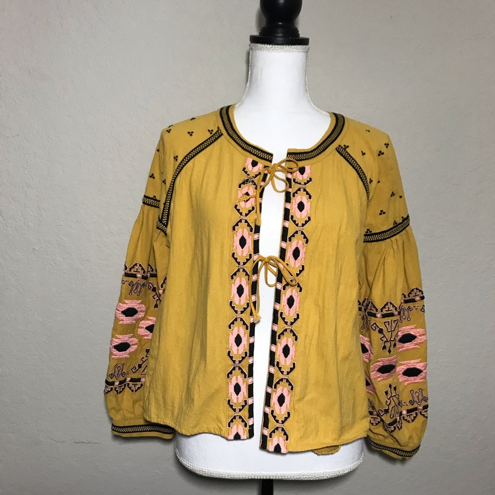 RD + Koko embroider Boho Jacket